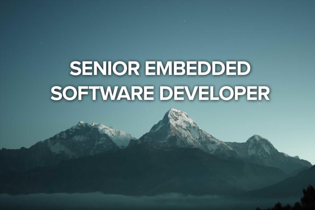 Senior embedded software developer