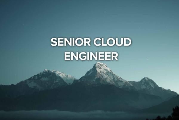 senior cloud engineer